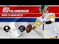 Ben Roethlisberger Highlights | Steelers vs. Texans | NFL Wk 16 Player Highlights