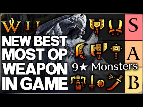 Monster Hunter Wilds - New BEST Highest Damage Weapon in Game - 9 Star Monsters Weapon Buffs Guide!