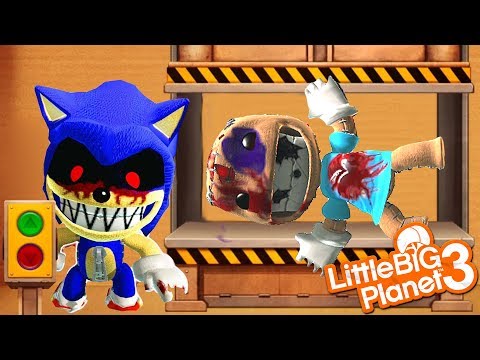 LittleBIGPlanet 3 | KICK THE BUDDY vs SONIC