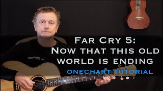 Far Cry 5 theme by Dan Romer guitar tutorial | lesson [free tab]