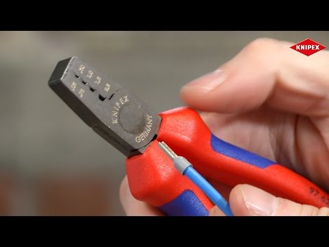 KNIPEX Handcrimpzangen für Aderendhülsen