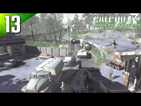 Call of Duty: Modern Warfare 100% (Veteran) Walkthrough Part 13 - Sins of the Father (No Commentary)