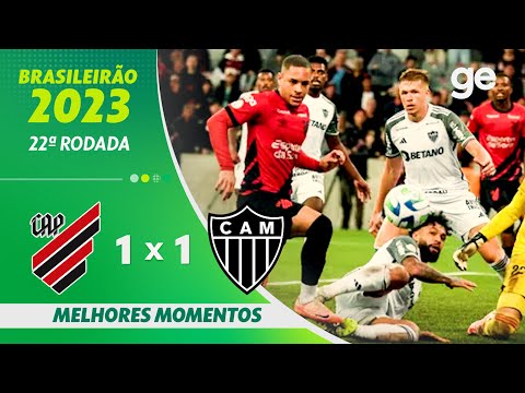 Gols e lances de Athletico Paranaense x Atlético Mineiro