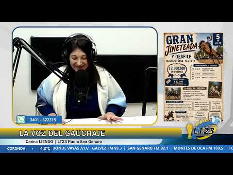 Todo listo para la gran jineteada de este domingo en María Susana.