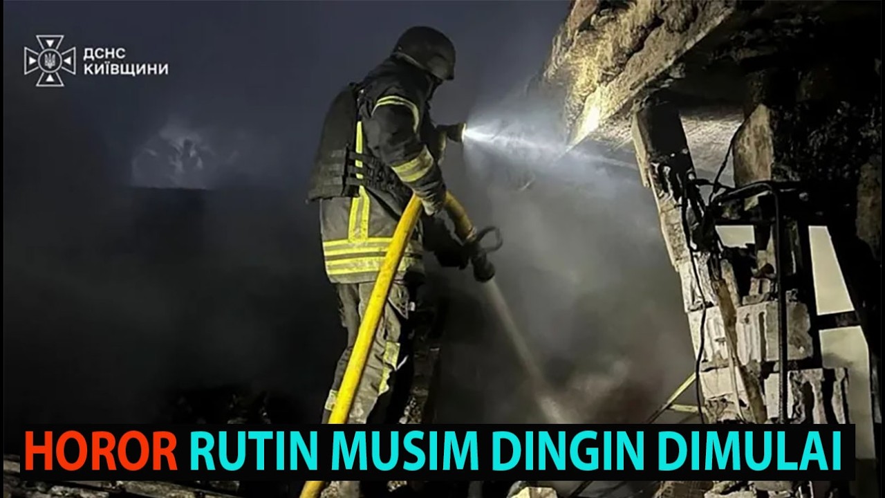 Jelang Musim Dingin, Rusia Mulai Ganas Gempur Listrik Ukraina