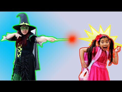 Emma Pretend Play Magic Adventures of a Clumsy Kid | Funny Kids Video
