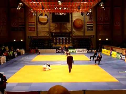 menno judo nk 2009 wedstrijd 1 deel 1 van 2 8e plaats