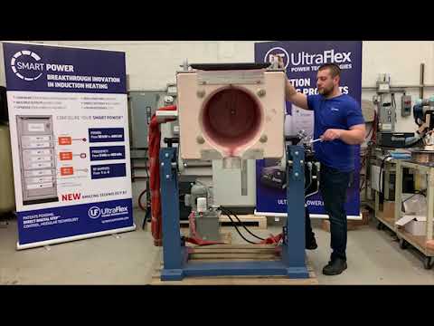 UltraMelt ITC Series – Tilting Induction Melting Furnace