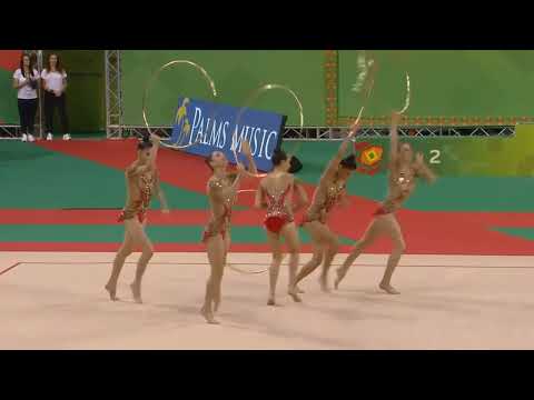 נבחרת ההתעמלות עם מדליית הכסף ההיסטורית באליפות העולם - צפו בתרגיל החישוקים