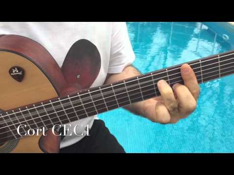 Cort CEC1 OP - Open Natural Elektro Klasik Gitar - Video