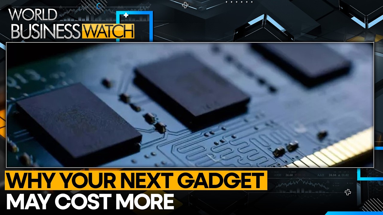 Memory Chip Shortage Could Extend Through 2027 | World Business Watch | WION