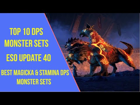 Top 10 Monster Sets for DPS in ESO Update 40 (2023)