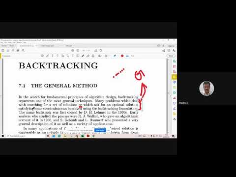 STM CSE CS302 22 2021 2nd HOUR MODULE 6 Introduction to backtracking algorithms
