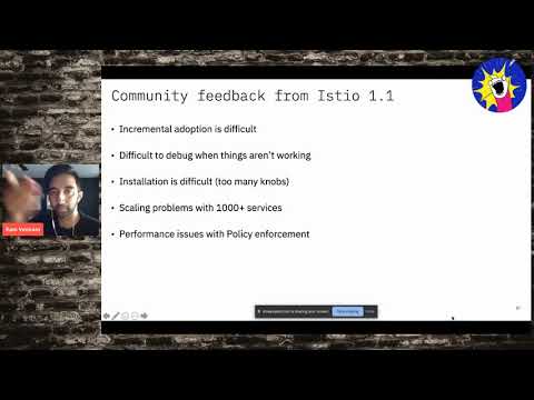 Image thumbnail for talk Istio is faster, smaller and easier than ever before