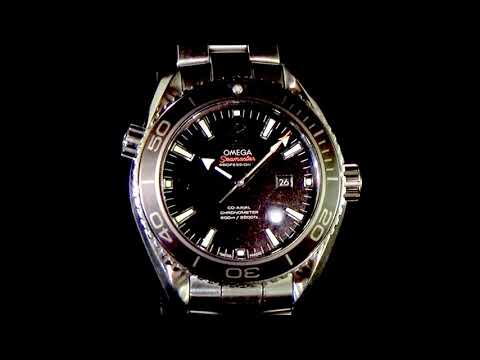 Men's Stainless Steel Omega Seamaster Co-Axial Automatic Wristwatch