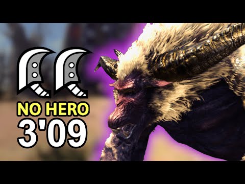 〖MHW:IB〗 2 GS vs. Tempered Furious Rajang (Slay) | 3'09"35 | No Heroics/Palico