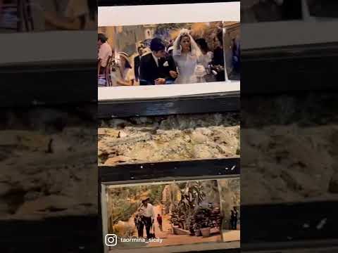 Bar “Vitelli” where Godfather was filmed, in Savoca near by Taormina.