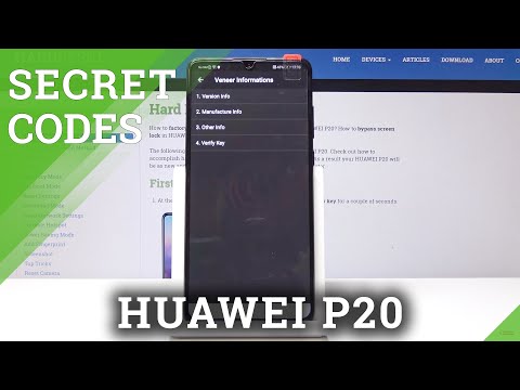 Secret Codes HUAWEI P20 / P30 – Hidden Modes / Secret Options