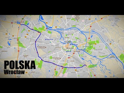 424 Driving through POLAND - Wrocław - 2017 - QQLX Street View Car
