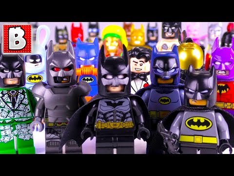 Every LEGO BATMAN Minifigure EVER MADE!!! | $800+ Minifig! | 2018 Collection Review!