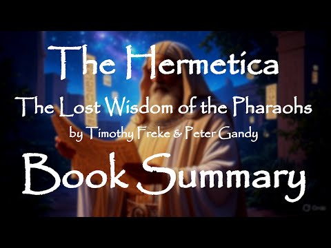 The Hermetica: The Lost Wisdom of the Pharaohs | Occult Book Summary