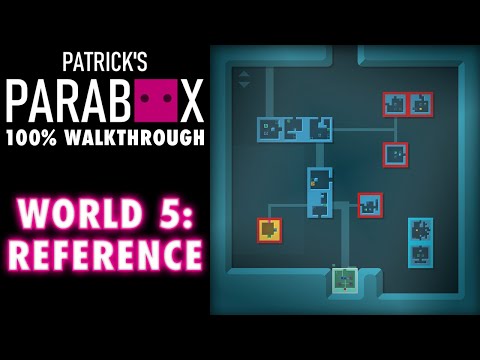 Patrick's Parabox "Reference" All Puzzle Solutions | 100% All Levels Gameplay Walkthrough Part 5