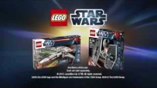 preview picture of video 'Comercial 2012 LEGO Star Wars Xwing vs TIE fighter'