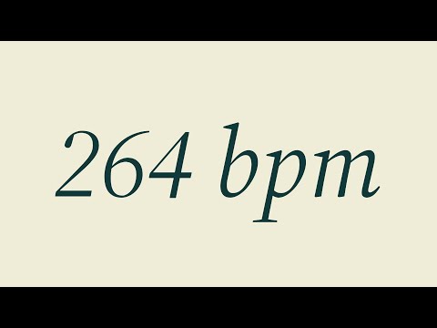 Metronome - 264 bpm