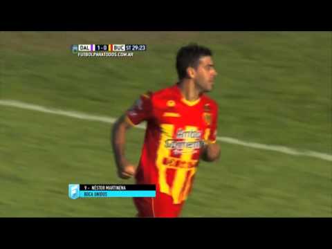 Gol de Martinena. Dálmine 1 - Boca Unidos 1. Fecha 41. B Nacional 2015. FPT.