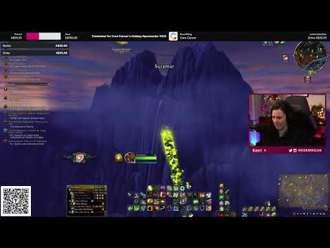 "Falling" from Dalaran to Thunder Totem using Fel Meterorites in Legion Remix 🤣