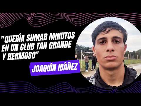 “Quería sumar minutos en un club tan grande y hermoso”