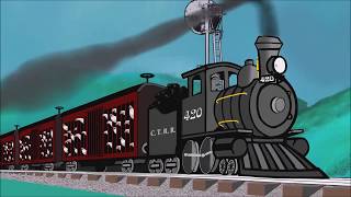 CHICKEN TRAIN ~ Ozark Mountain Daredevils~Animation~