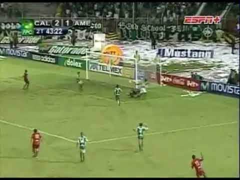Deportivo Cali 2 - America 2.   torneo finalización 2008