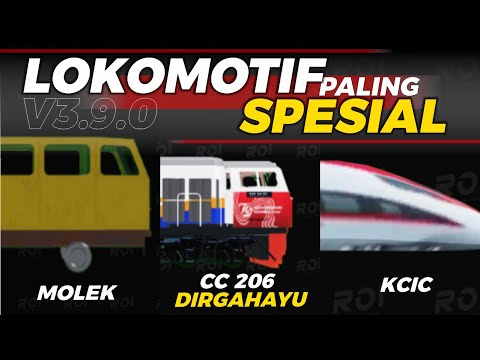 Berburu LOKOMOTIF LIMITED Ada Spesial Dirgahayu, MOLEK, Sampai KCIC‼️​ Ro Scale Kereta Api Indonesia