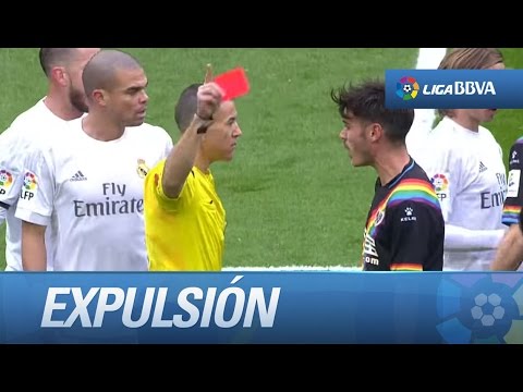 Expulsión de Tito por una dura entrada a Kroos