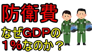 防衛費 なぜＧＤＰの１％なのか？