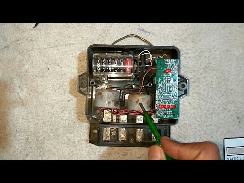 How single phase electronic energy meter works