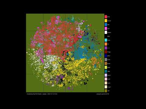 Tribal Wars .NET - World 116 Time-lapse - Ongoing