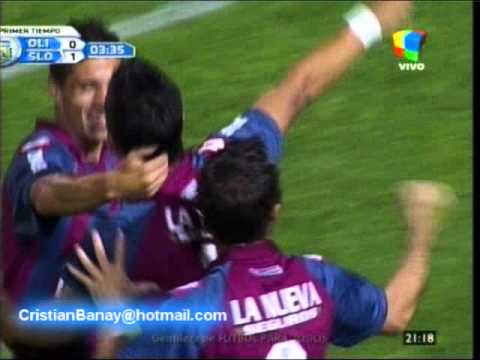 Olimpo 1 San Lorenzo 1 Apertura 2011 Los goles (Relato Gustavo Cima)