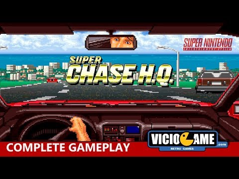 🎮 Super Chase H.Q. (Super Nintendo) Complete Gameplay