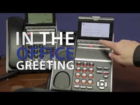 How to Change Your Active Voicemail Greeting on NEC...