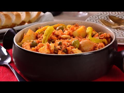 BACALAO GUISADO (Estilo Dominicano)