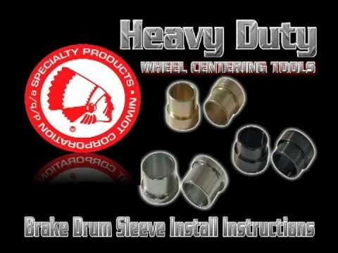 SPC EZ On Wheel and Brake Drum Centering Sleeves - Specialty Products Company