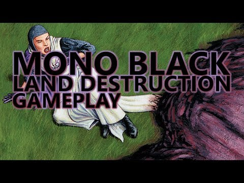 Net Benefits - Mono Black Land Destruction (Pauper)[League]