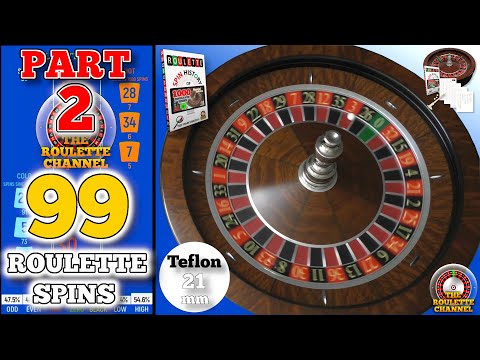 Day 5: 99 Roulette Spins - Teflon Ball 21mm - Blue Scoreboard - Part 2
