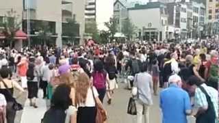 REPLAY: Chaîne humaine en solidarité avec les ‪#‎RéfugiésBienvenue‬ ‪- #‎99Media‬