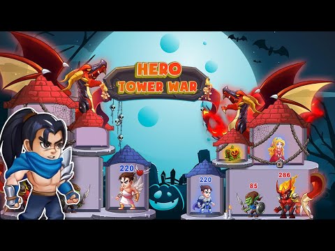 Hero Tower Wars Puzzle video