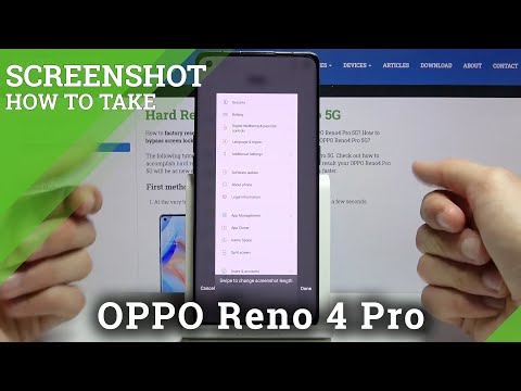 How to Take Screenshot on OPPO Reno 4 Pro – Capture Screen