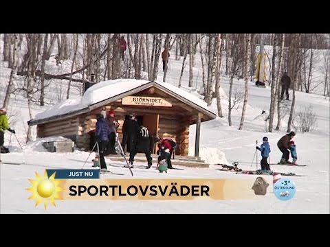 Här är skidorten som slipper regn - Nyhetsmorgon (TV4)