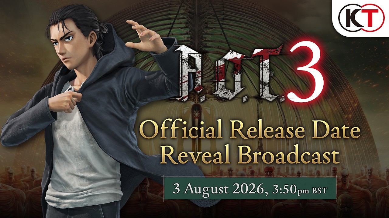 A.O.T. 3 - Official Release Date Announcement Broadcast